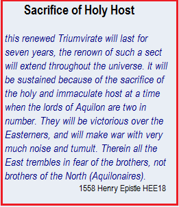 Nostradamus guide in his 1558 Epistle to Henry about Holy Ghost